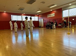 passage de grade taekwondo club borderouge