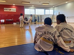 evaluation passage de grade taekwondo club borderouge