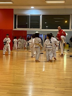 entrainement  taekwondo club borderouge