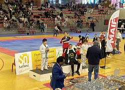 taekwondo club bordeoruge toulouse Remise medaille 1ere place compétition lot et garonne challenge cup à Boé